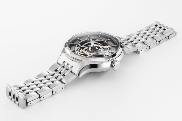 Competence Skeleton IV 43 mm Automatic Three-Hand Bracelet Sapphire gl