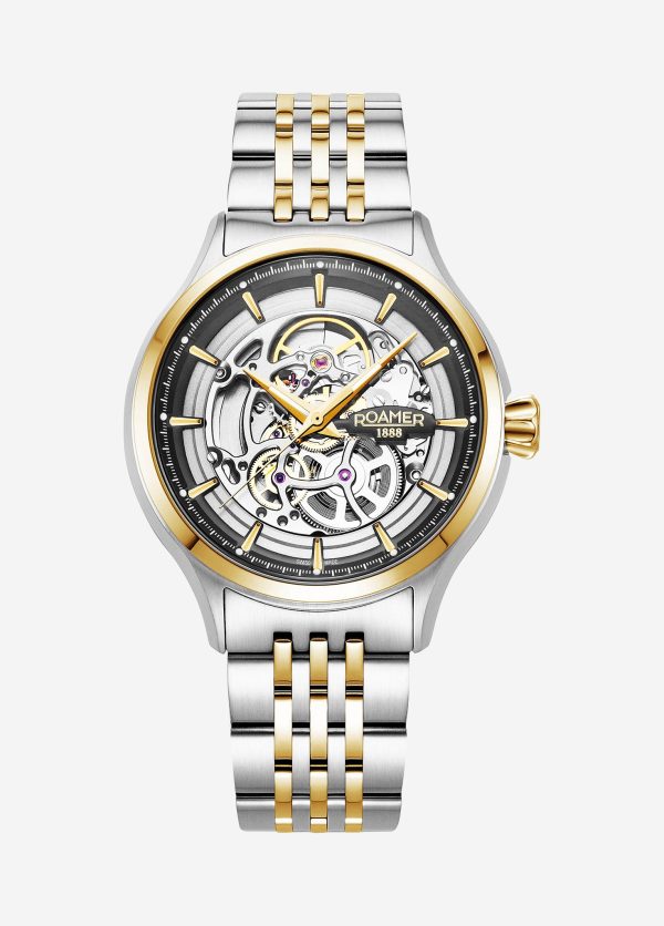Competence Skeleton IV 43 mm Automatic Three-Hand Two-Tone Bracelet Sapphire glass Stainless Steel Swiss watch
