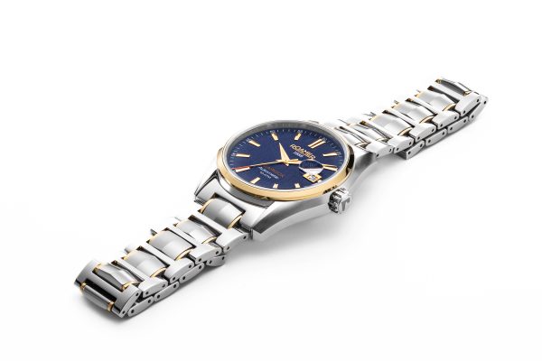 Searock Automatic 42 mm Automatic Three-Hand Date Blue Pattern Dial Tw