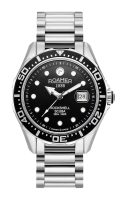 Rockshell Mark III Scuba 44 mm Quartz Three-Hand Date Black Dial Turni