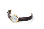 Soleure 30mm Quartz Two-Hand Brown Leather Strap Sapphire glass Stainl