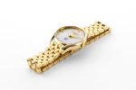 Soleure 30mm Quartz Two-Hand Gold Bracelet Sapphire glass Stainless St