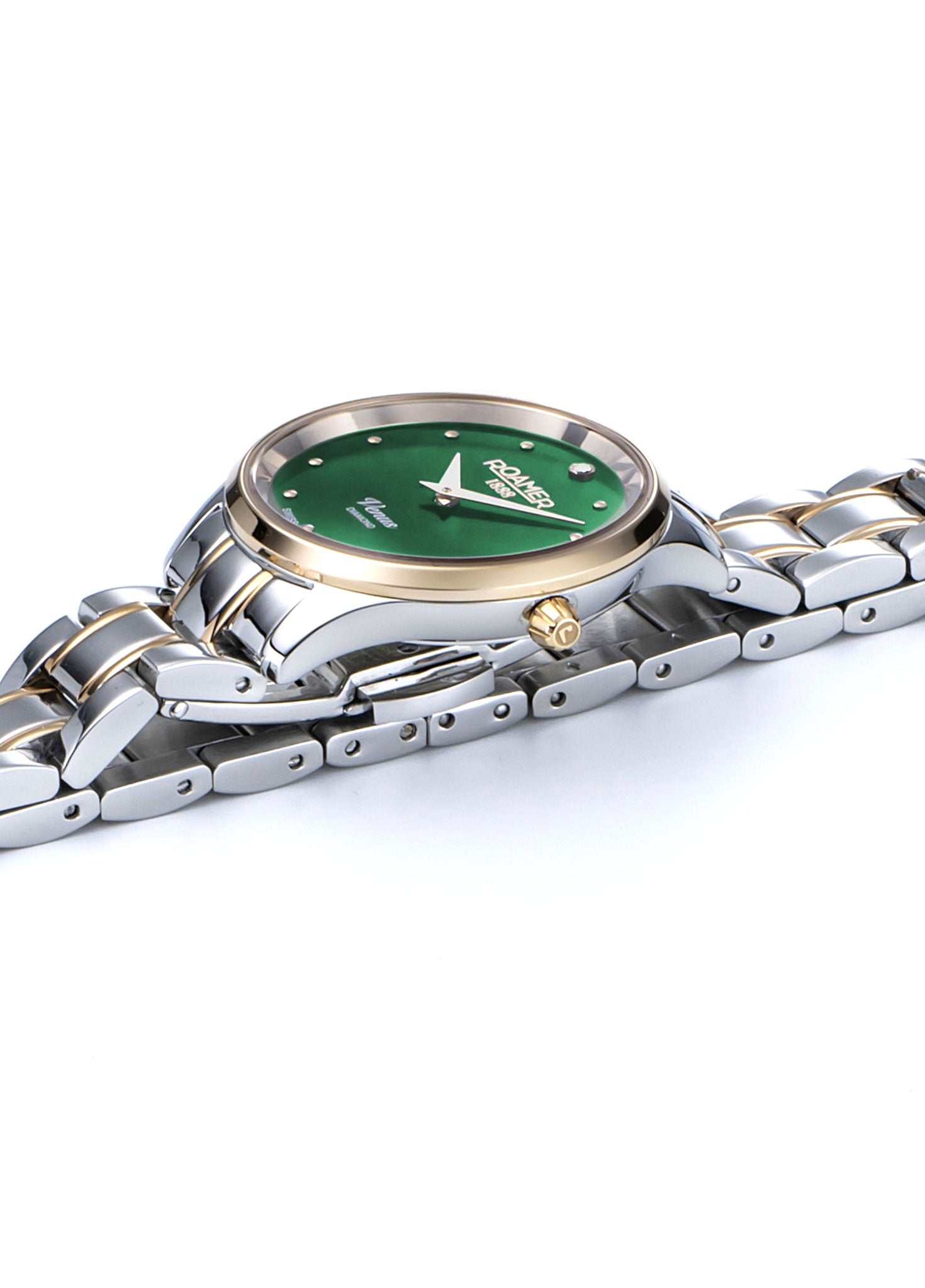 Venus Diamond 30mm Quartz Two-Hand Green Mop W/Gp Indexes, 1Pc 1.2Mm D