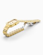 Olivia Diamond 18x29 mm Quartz Two-Hand Gold Dial Gold Tone Bracelet S