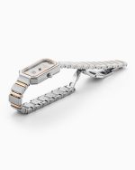 Olivia Diamond 18x29 mm Quartz Two-Hand Silver Dial Two-Tone Bracelet