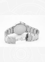 R Line Classic 43 mm Quartz Three-Hand Date Blue W/ Silver Indexes Dia