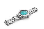 Deep Sea 200 43 mm Quartz Three-Hand Date Sky Blue Pattern Dial Silver
