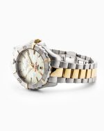 Deep Sea 200 Ladies 34mm Quartz Three-Hand Date White Dial Two-Tone Br
