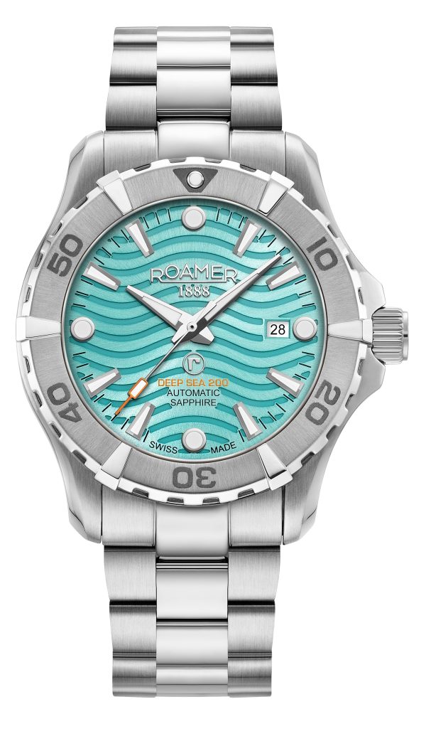 Deep Sea Automatic 43mm Automatic Three-Hand Date Lightblue Dial Silve
