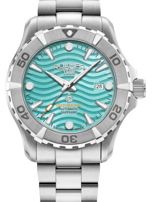 Deep Sea Automatic 43mm Automatic Three-Hand Date Lightblue Dial Silve