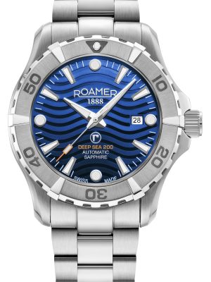 Deep Sea Automatic 43mm Automatic Three-Hand Date Blue Dial Silver Bra