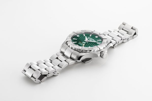 Deep Sea Automatic 43mm Automatic Three-Hand Date Green Dial Silver Br