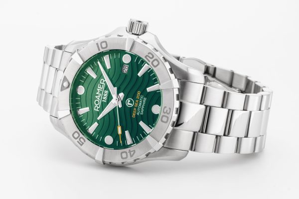 Deep Sea Automatic 43mm Automatic Three-Hand Date Green Dial Silver Br