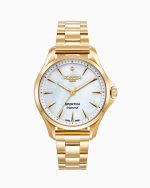 Sportiva 36mm Quartz Three-Hand Gold Bracelet Sapphire glass Stainless