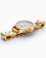 Sportiva 36mm Quartz Three-Hand Gold Bracelet Sapphire glass Stainless