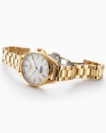 Sportiva 36mm Quartz Three-Hand Gold Bracelet Sapphire glass Stainless
