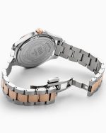 Sportiva 36mm Quartz Three-Hand Green Mop Dial Two-Tone Bracelet Sapph