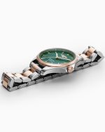 Sportiva 36mm Quartz Three-Hand Green Mop Dial Two-Tone Bracelet Sapph