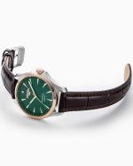 Sportiva 36mm Quartz Three-Hand Green Mop Dial Two-Tone Bracelet Sapph