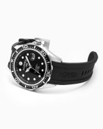 Rockshell Mark III Scuba 45mm Quartz Three-Hand Date Turning Bezel Bla