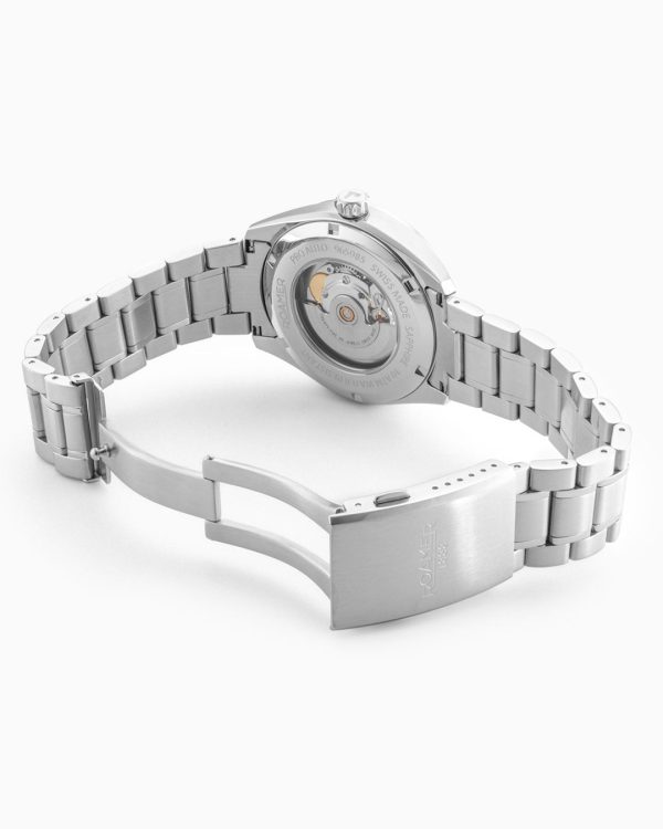 Pro Auto 42 mm Automatic Three-Hand Blue Dial Silver Bracelet Sapphire