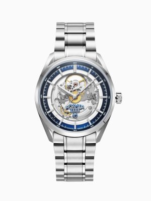 Pro Auto 42 mm Automatic Three-Hand Blue Dial Silver Bracelet Sapphire