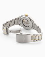 Pro Auto 42 mm Automatic Three-Hand Black Dial Two-Tone Bracelet Sapph