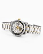 Pro Auto 42 mm Automatic Three-Hand Black Dial Two-Tone Bracelet Sapph