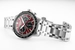 Mercury Chrono 43.5mm Quartz Chronograph Date, small second Red Sunray