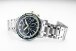 Mercury Chrono 43.5mm Quartz Chronograph Date, small second Blue Sunra