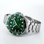 Pro Diver 200 43 mm Quartz Three-Hand Date Green Gradient Dial Silver