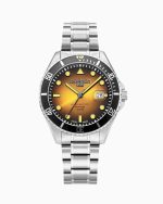 Pro Diver 200 43mm Quartz Three-Hand Date Yellow Gradient Dial Silver