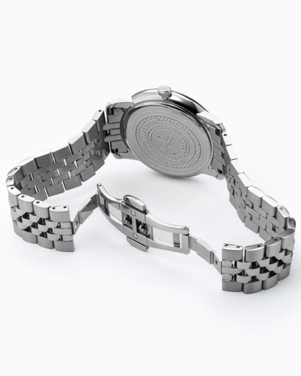 Classico Gents 40 mm Quartz Three-Hand Date Blue Sunray Dial Silver Br