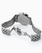 Classico Gents 40 mm Quartz Three-Hand Date Blue Sunray Dial Silver Br