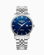 Classico Gents 40 mm Quartz Three-Hand Date Blue Sunray Dial Silver Br
