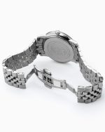 Classico Gents 40 mm Quartz Three-Hand Date Green Sunray Dial Silver B