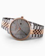 Classico Gents 40 mm Quartz Three-Hand Date Grey Sunray Dial Two-Tone