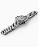 Classico Ladies 30mm Quartz Two-Hand White Dial Silver Bracelet Sapphi