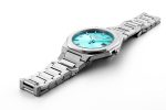 R8 Gents 41mm Quartz Three-Hand Date Light Blue Dial Silver Bracelet S