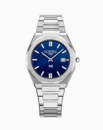 R8 Gents 41mm Quartz Three-Hand Date Blue Dial Silver Bracelet Sapphir