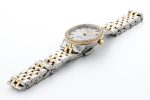 Scala 28 mm Quartz Two-Hand White Mop Dial Silver-Gold Tone Bracelet S