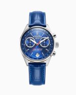 Gran Sportivo 41.5mm Quartz Chronograph Date Blue Sunray Dial Silver B