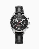 Gran Sportivo 41.5mm Quartz Chronograph Date Black Sunray Dial Silver
