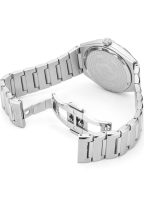 EOS Classic 34mm Quartz Three-Hand Lightblue Dial Silver Bracelet Sapp