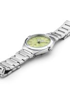 EOS Classic 34mm Quartz Three-Hand Lightgreen Dial Silver Bracelet Sap