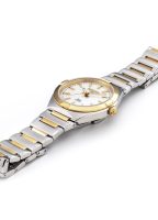 EOS Classic 34mm Quartz Three-Hand White MOP Dial Two-Tone Bracelet Sa