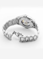 Searock Master 42 mm Automatic Three-Hand Date Green Sunray Dial Silve