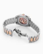 Mechano 42mm Self-Winding Three-Hand Green Dial Two-Tone Bracelet Leat