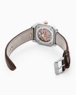 Mechano 42mm Self-Winding Three-Hand Green Dial Two-Tone Bracelet Leat