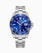 Premier 42 mm Automatic Three-Hand Date Blue Sunray Dial Silver Bracel